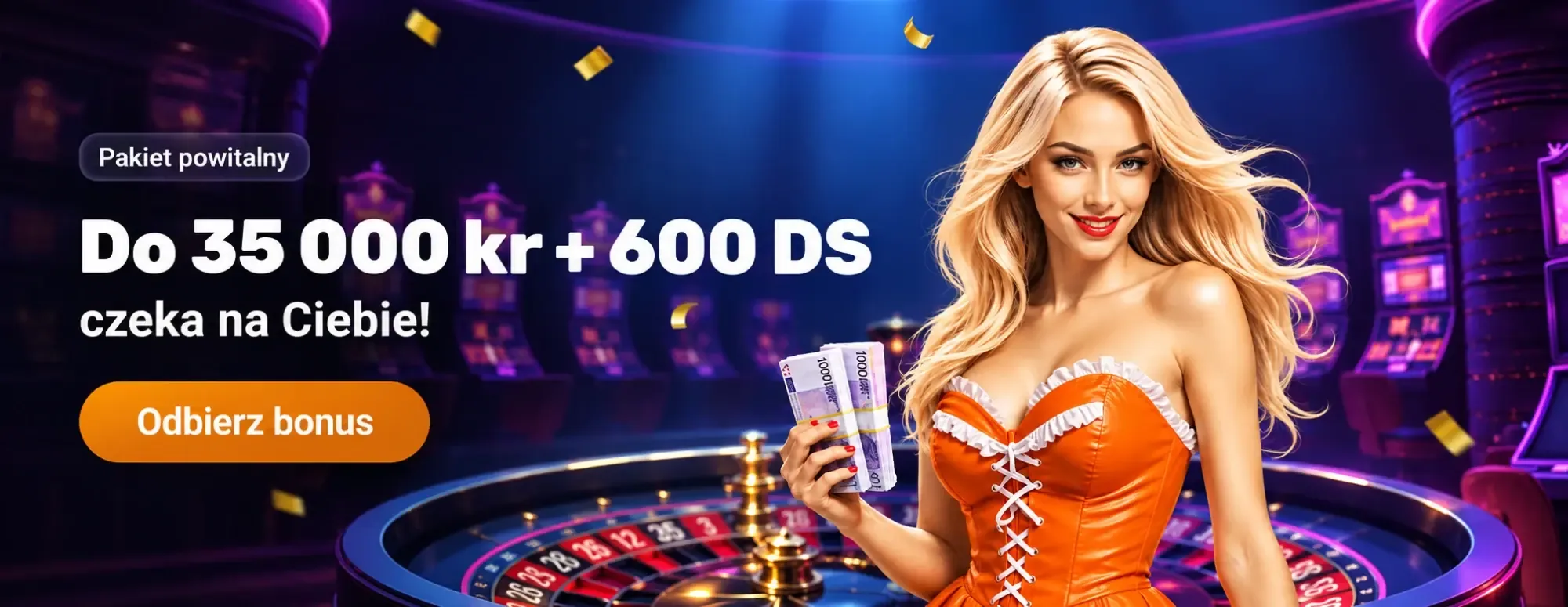 Pakiet promocyjny i bonus powitalny w Vox Casino